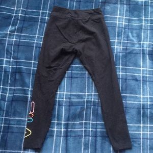 Black Fila Leggings
